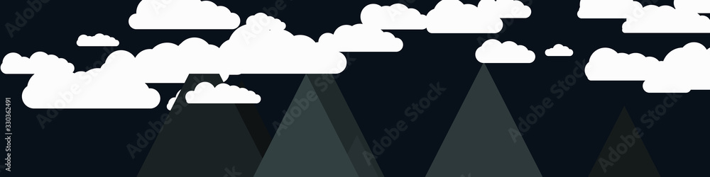 Mountains Panorame Abstract Random Placed Generative Art background illustration Mountains Panorame Abstract Random Placed Generative Art background illustration