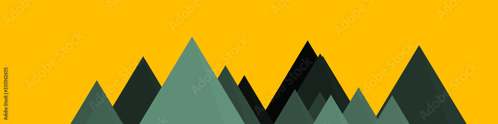 Mountains Panorame Abstract Random Placed Generative Art background illustration Mountains Panorame Abstract Random Placed Generative Art background illustration