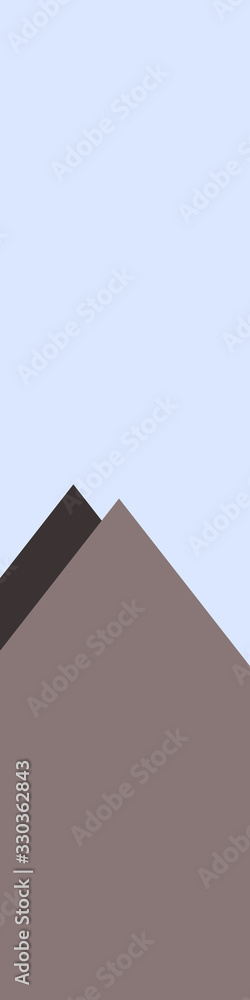 Mountains Panorame Abstract Random Placed Generative Art background illustration Mountains Panorame Abstract Random Placed Generative Art background illustration