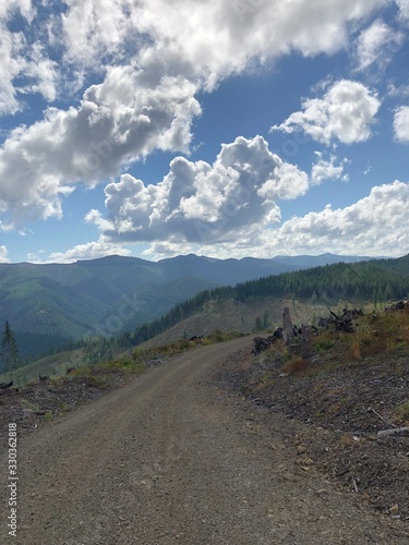 road in mountains