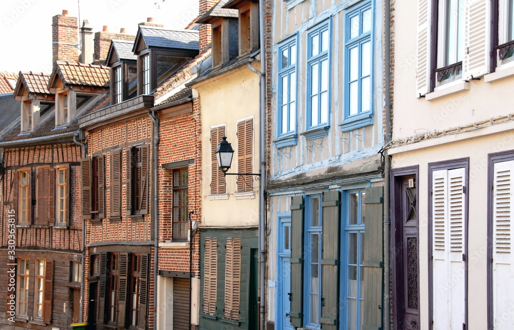 Ville d' Amiens, département de la Somme, France