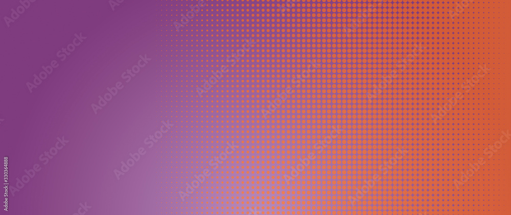 Beautiful colorful halftone banner Beautiful colorful halftone banner