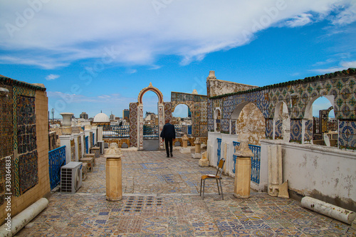 Tunesien, Tunis, Northafrika, on the top, old city, mosaic,