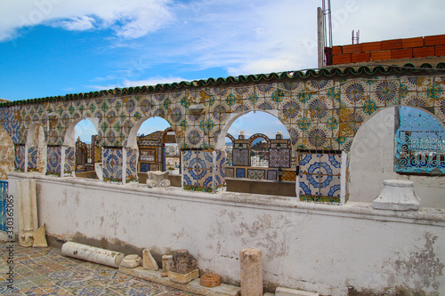 Tunesien, Tunis, Northafrika, on the top, old city, mosaic,