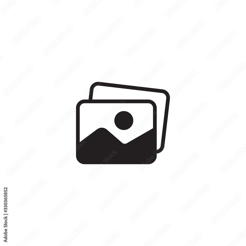 Gallery, Picture vector icon, image symbol. Modern, simple flat vector illustration for web site or mobile app. Gallery, Picture vector icon, image symbol. Modern, simple flat vector illustration for web site or mobile app.