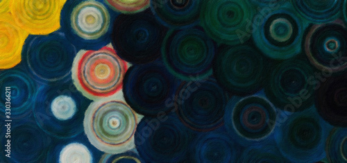 Fotografie Abstract interior wall art print for decorate everything, naive contemporary sty