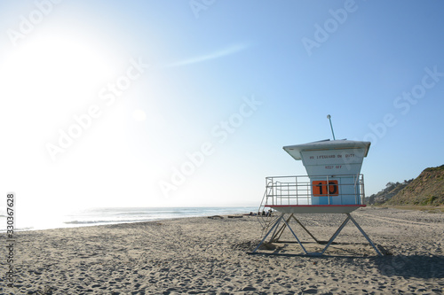 SANTA CRUZ  CALIFORNIA  USA - JULY 3  2019  Manresa Uplands State Beach