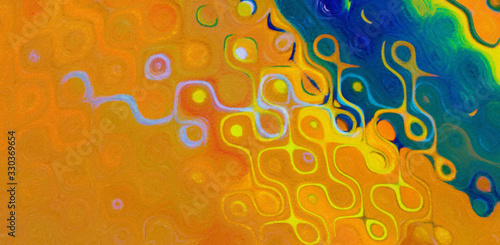 Картината върху платно Abstract interior wall art print for decorate everything, naive contemporary sty