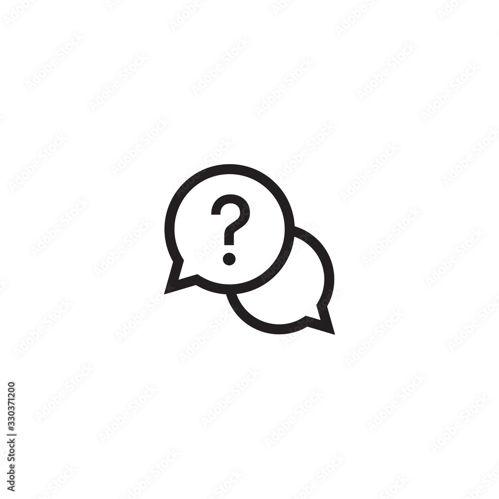 Help vector icon, faq symbol. Bubble speak sign. Modern, simple flat vector illustration for web site or mobile app Help vector icon, faq symbol. Bubble speak sign. Modern, simple flat vector illustration for web site or mobile app