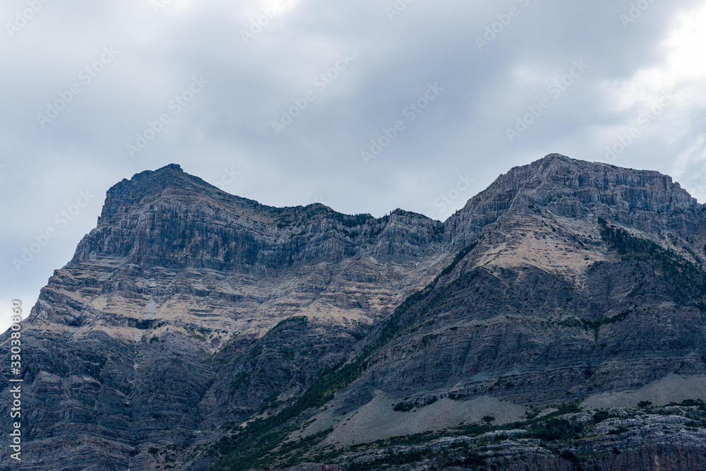 Mountains in Waterton National Park