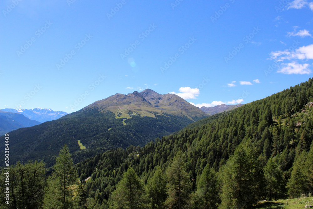 Mountain landscape of the Resia Valley in the Alps of Friuli - Italy 005