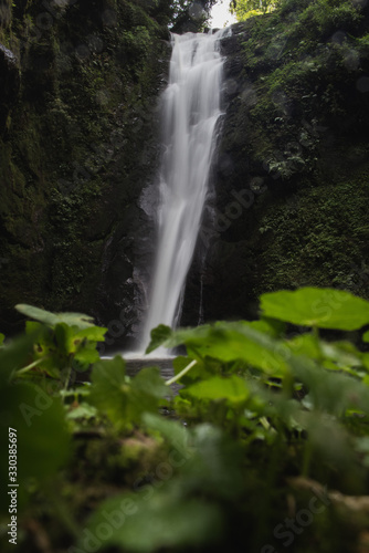 Waterfall on trail