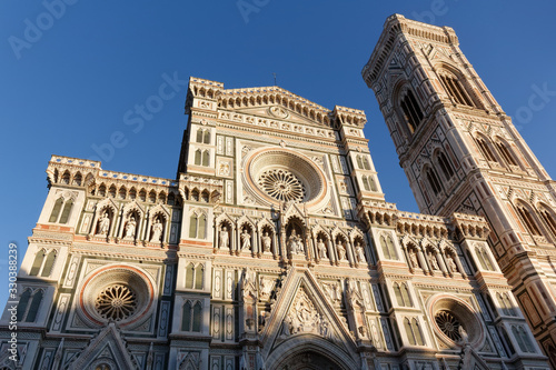 Florence duomo and tower duomo di firenze italy