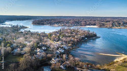 Aerial North Shore Long Island photo
