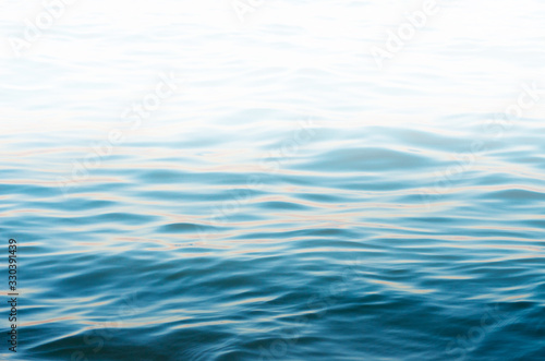 Blue sea water background texture