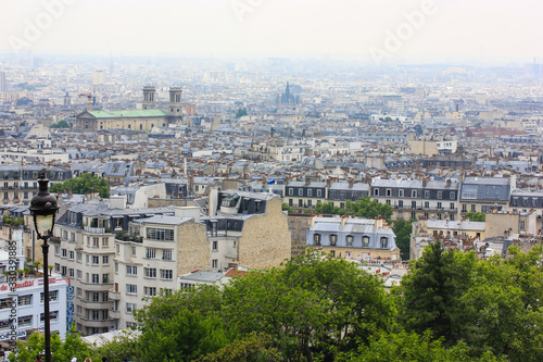 Panorama of Paris in summer, France. © vita