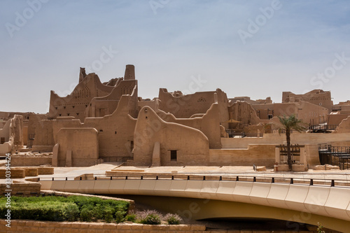 Salwa Palace at At-Turaif UNESCO World Heritage site, Diriyah, Saudi Arabia photo
