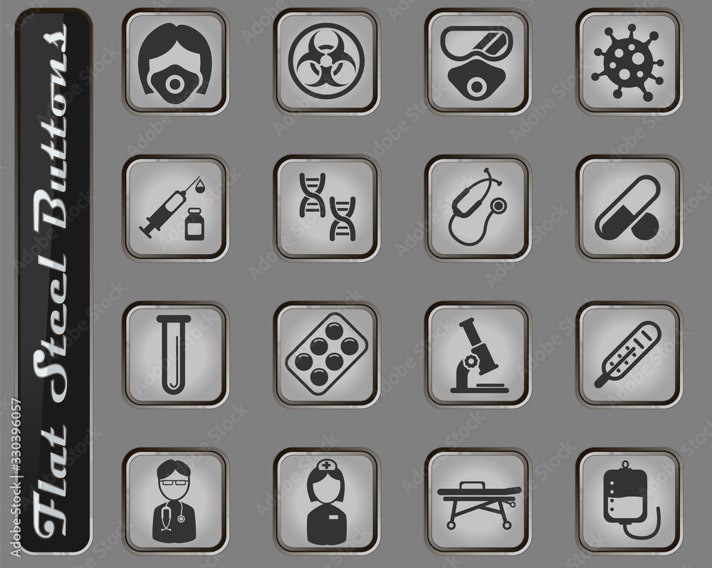 Coronavirus COVID-19 icon set Coronavirus COVID-19 icon set