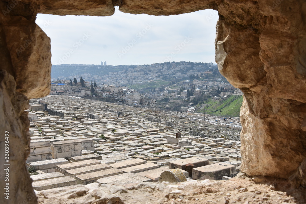 The Jewish Cemetery on the Mount of Olives, including the Silwan ...