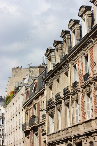 Facades of buildings in Paris, France  © vita