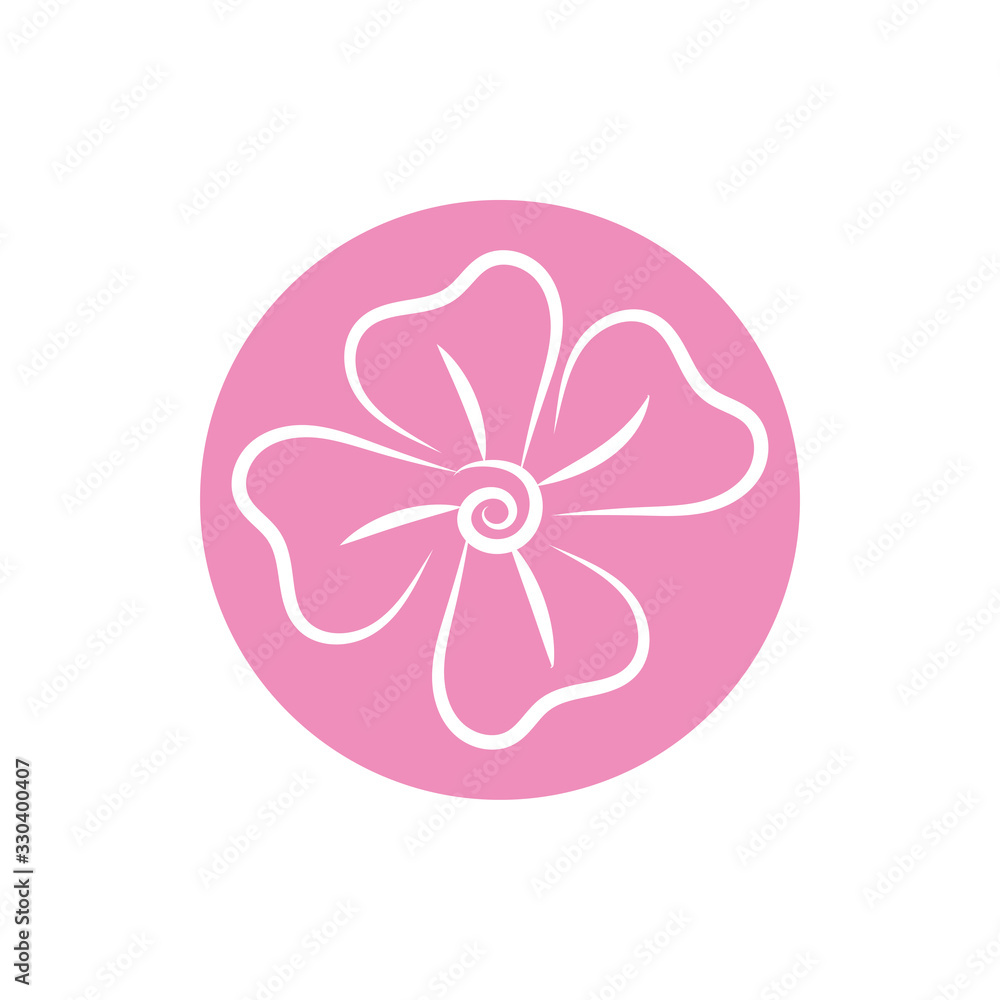 beautifull flower garden block and line style beautifull flower garden block and line style