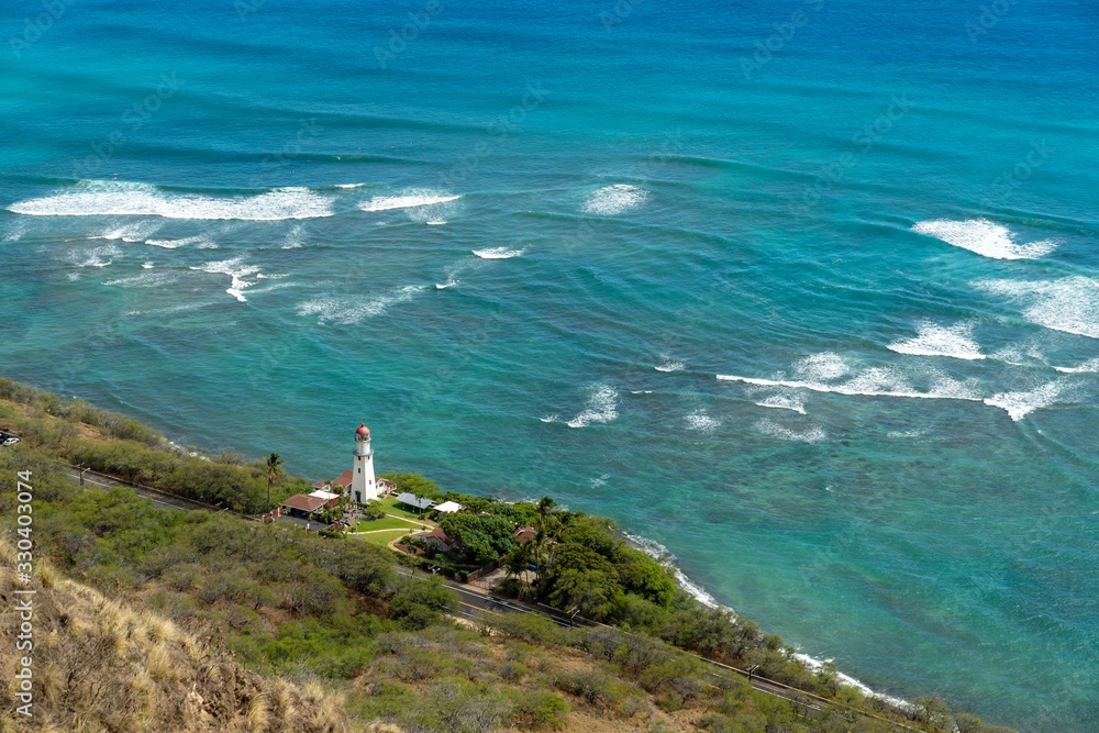 Diamond Head Lighthouse, O'ahu, Hawaii