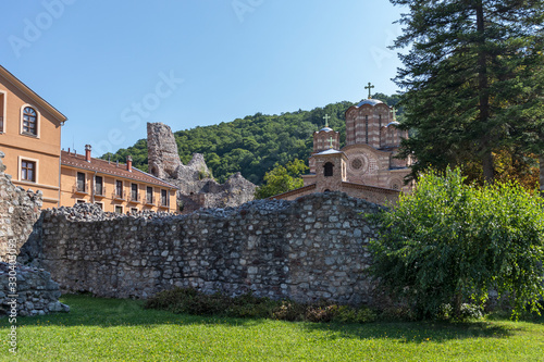 Medieval Building at Ravanica monastery, Serbia photo