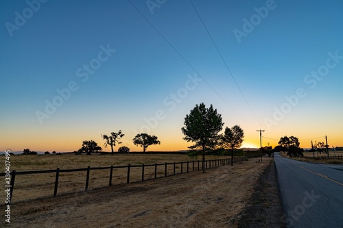 Sunrise in Templeton, California