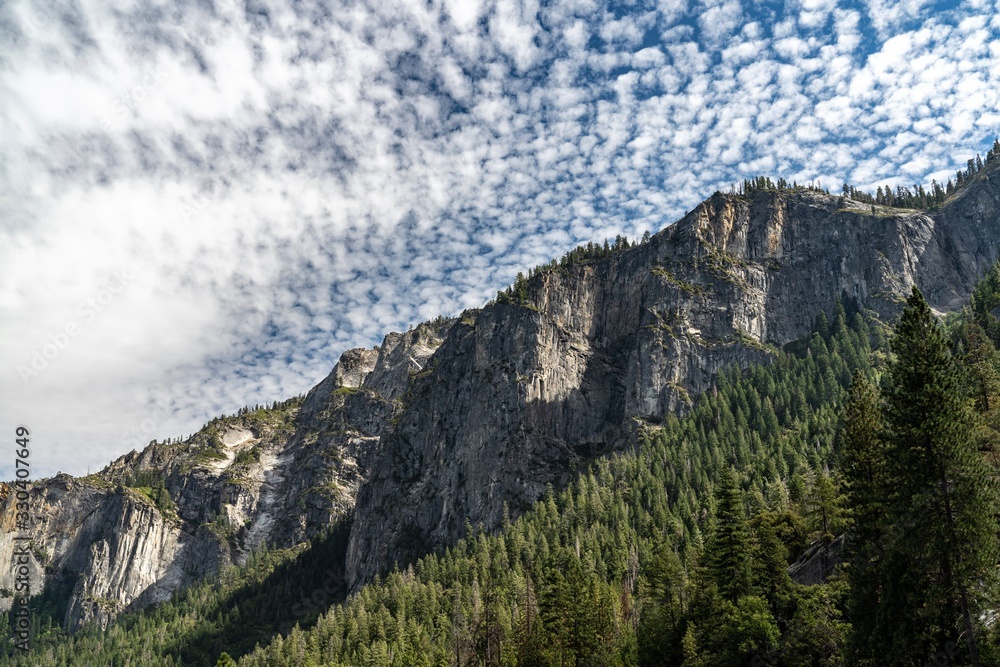 Views around Yosemite National Park, California