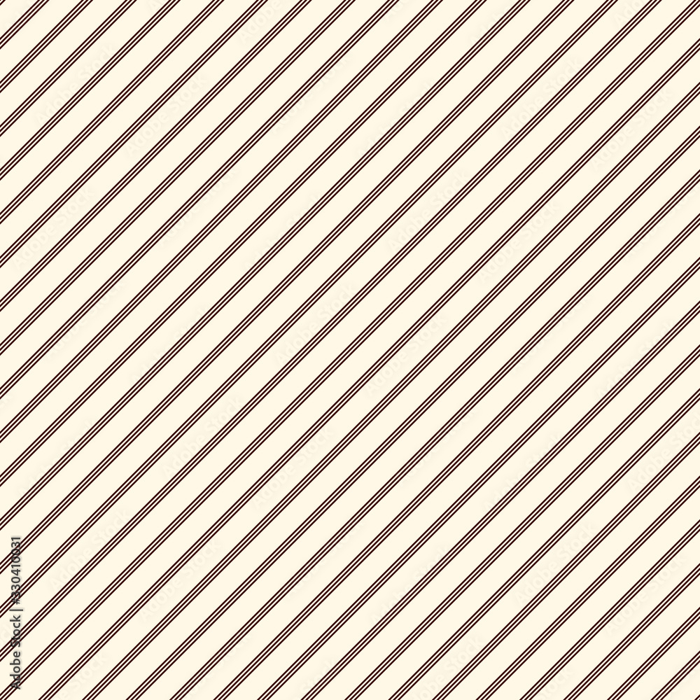 Obraz premium Outline diagonal stripes abstract background. Thin slanting line wallpaper. Seamless pattern with classic motif.