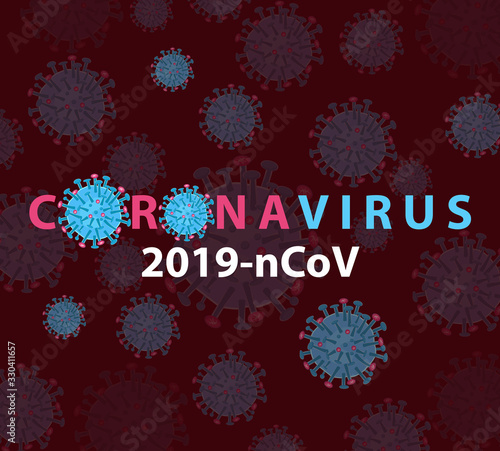 Coronavirus COVID-19. virus wuhan from china