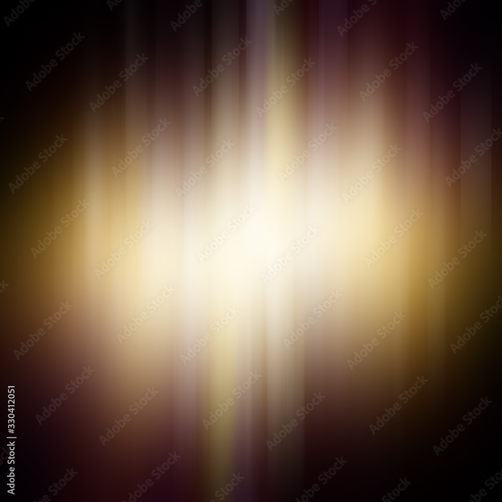 Smooth Dark yellow gradient background. Brown Backdrop template background