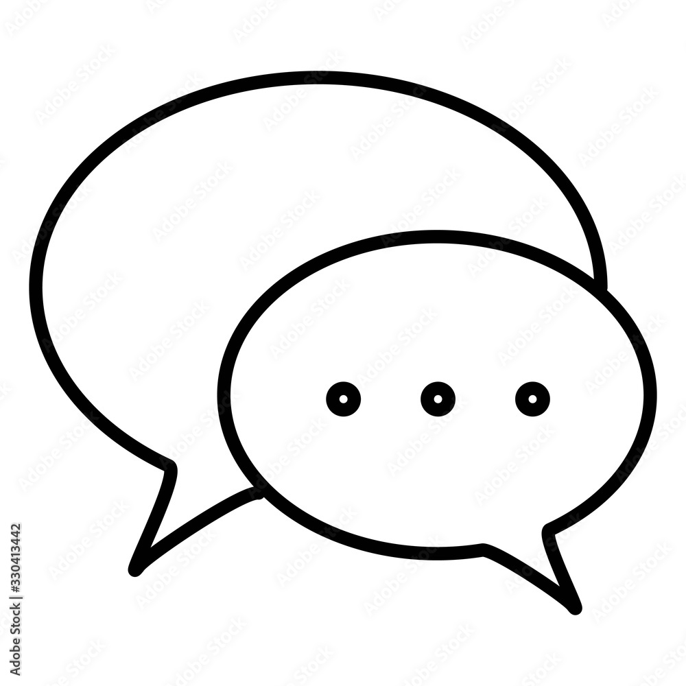 Speech bubble icon. Text message, chatting, texting symbols. Online communication, conversation sign. Chat bubble icon for modern style web and mobile applications. Speech bubble icon. Text message, chatting, texting symbols. Online communication, conversation sign. Chat bubble icon for modern style web and mobile applications.