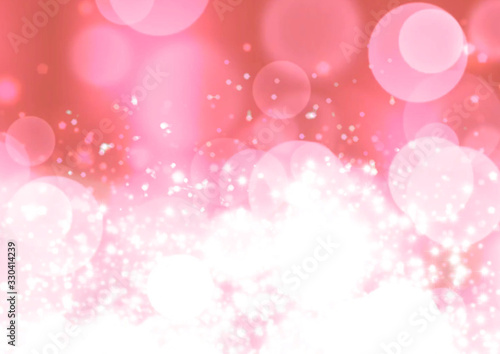キラキラ 背景 ピンク 春イメージ