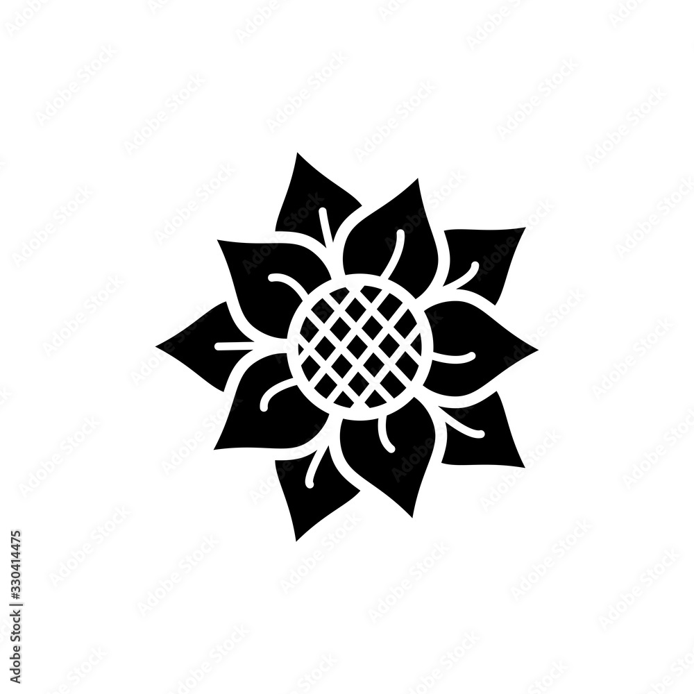 flowers icon vector design template