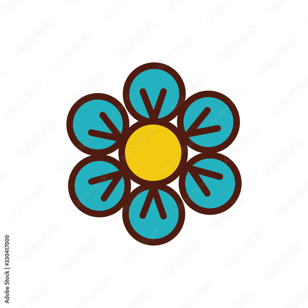 beautifull flower garden spring flat style beautifull flower garden spring flat style