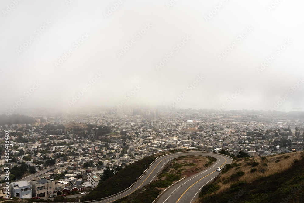 Obraz premium San Francisco From the Hills