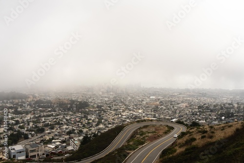 San Francisco From the Hills