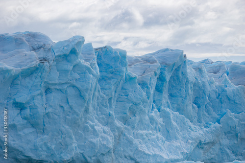 Glacier Perito Moreno (Glaciar Perito Moreno), mountains and lake Argentino (Lago Argentino), national park Los Glyacious. Patagonia, Argentina © cristian