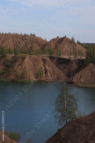 lake in mountains