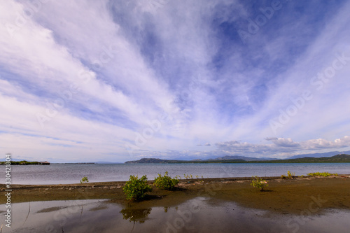 storm clouds over the river © Edwin