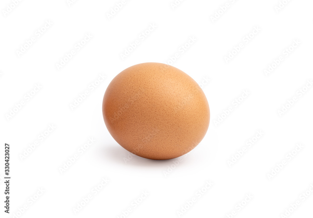 Egg isolated on the white background Egg isolated on the white background