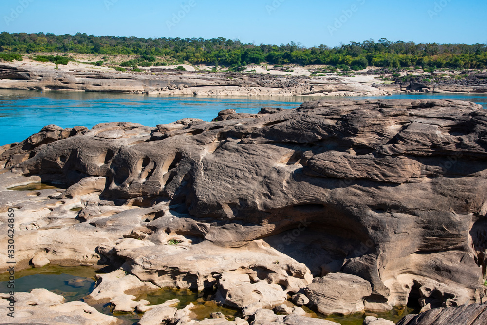 Fototapeta premium Mekong river in summer