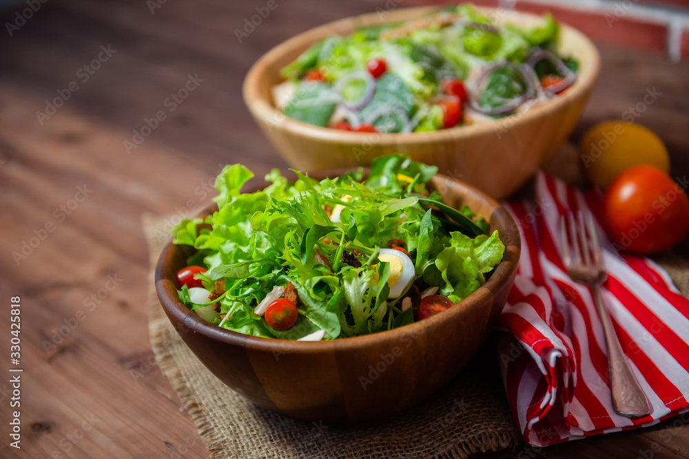 vegetable salad, vegetable salad,
