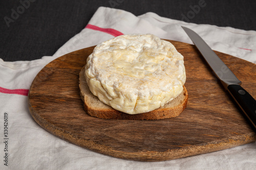 Saint Félicien, French cheese made from cow's milk photo