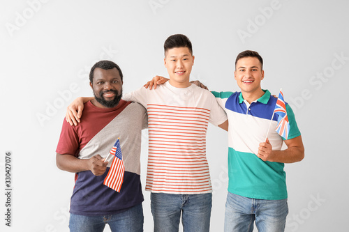 Students of language school...