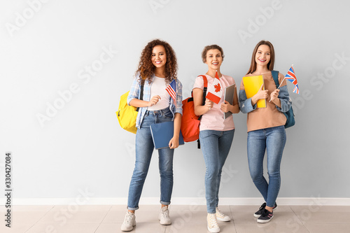 Young students of language ...