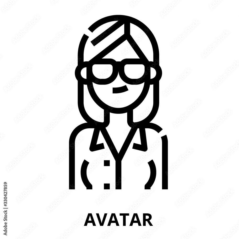 Obraz premium Avatar icon