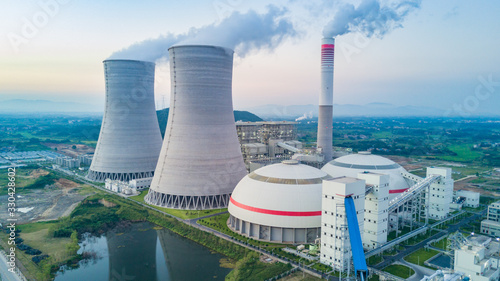 Canvas Print Thermal power station