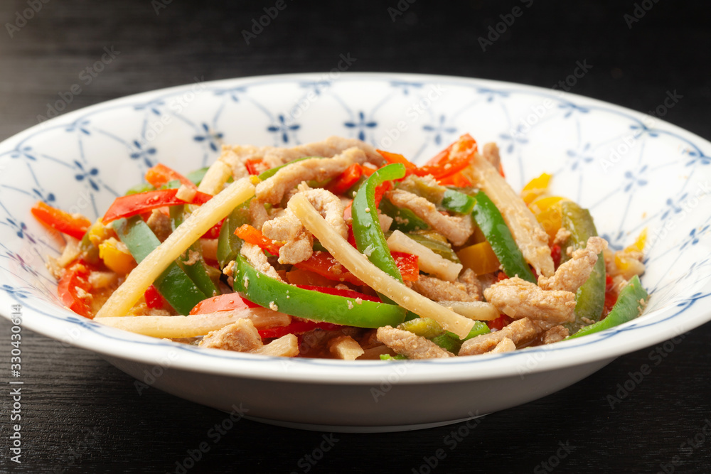 青椒肉絲 青椒肉絲